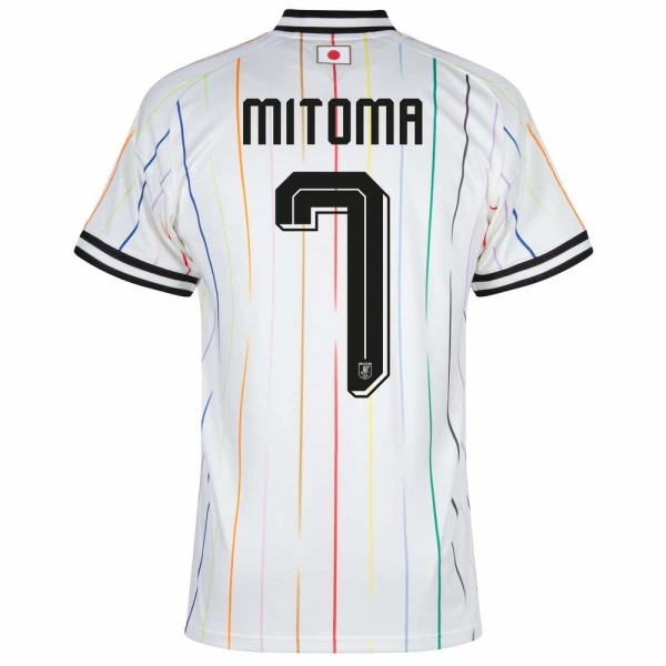 Maglia Giappone Mitoma 7 Gara Away Mondiali 2026 Maglia Giappone Mitoma 7 Gara Away Mondiali 2026