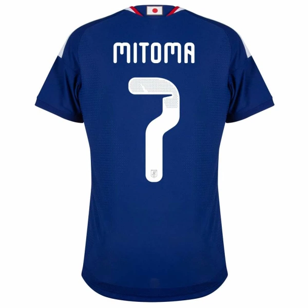Maglia Giappone Mitoma 7 Gara Home Mondiali 2026 Maglia Giappone Mitoma 7 Gara Home Mondiali 2026