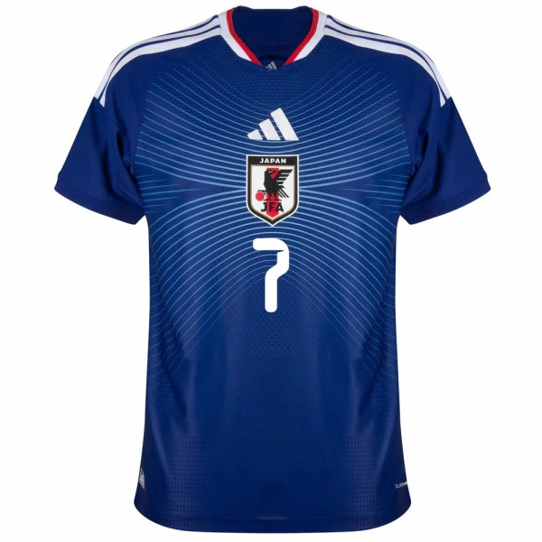 Maglia Giappone Mitoma 7 Gara Home Mondiali 2026
