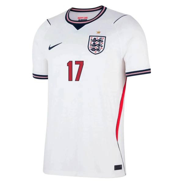 Maglia Inghilterra Phil Foden 17 Gara Home Mondiali 2026