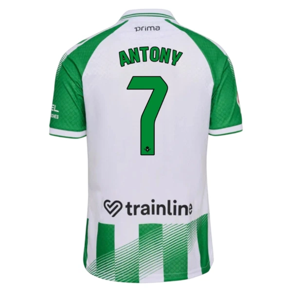 Maglia Real Betis Antony 7 Gara Home 2026/27 Maglia Real Betis Antony 7 Gara Home 2026/27