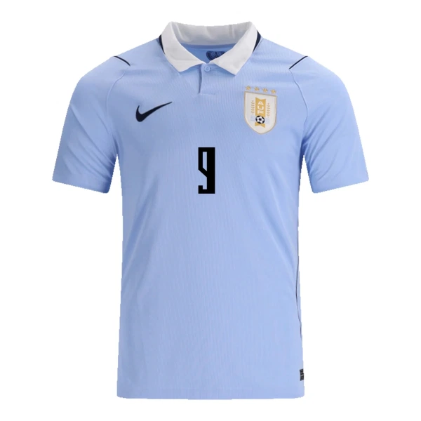 Maglia Uruguay Darwin Núñez 9 Gara Home Mondiali 2026