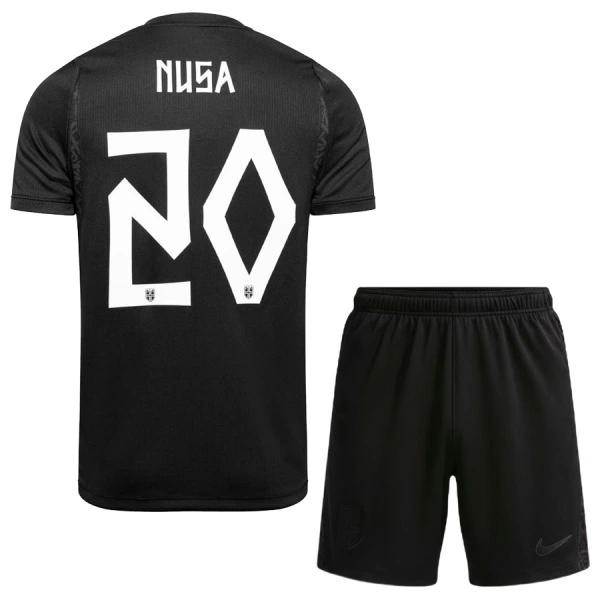 Maglia Norvegia Nusa 20 Bambino Gara Away Mondiali 2026 Maglia Norvegia Nusa 20 Bambino Gara Away Mondiali 2026