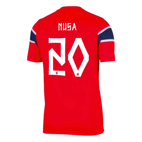 Maglia Norvegia Nusa 20 Bambino Gara Home Mondiali 2026
