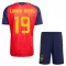 Maglia Spagna 2 Stars Lamine Yamal 19 Bambino Gara Home Mondiali 2026
