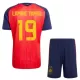 Maglia Spagna 2 Stars Lamine Yamal 19 Bambino Gara Home Mondiali 2026
