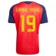 Maglia Spagna 2 Stars Lamine Yamal 19 Bambino Gara Home Mondiali 2026
