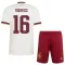 Maglia Spagna 2 Stars Rodrigo Hernández 16 Bambino Gara Away Mondiali 2026