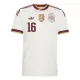 Maglia Spagna 2 Stars Rodrigo Hernández 16 Bambino Gara Away Mondiali 2026