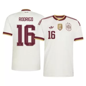 Maglia Spagna 2 Stars Rodrigo Hernández 16 Gara Away Mondiali 2026