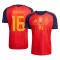 Maglia Spagna 2 Stars Rodrigo Hernández 16 Gara Home Mondiali 2026