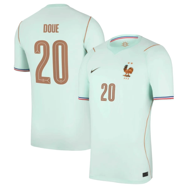Maglia Francia Desire Doue 20 Gara Away Mondiali 2026