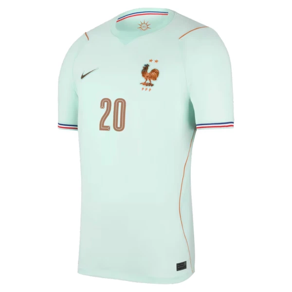 Maglia Francia Desire Doue 20 Gara Away Mondiali 2026