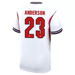 Maglia Inghilterra Elliot Anderson 23 Gara Home Mondiali 2026