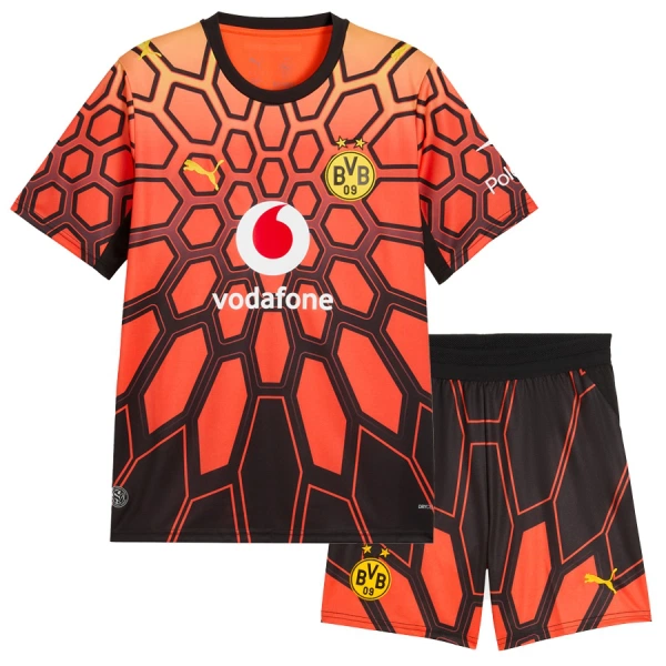 Maglia Portiere Borussia Dortmund Bambino Gara Home 2026/27 Arancia