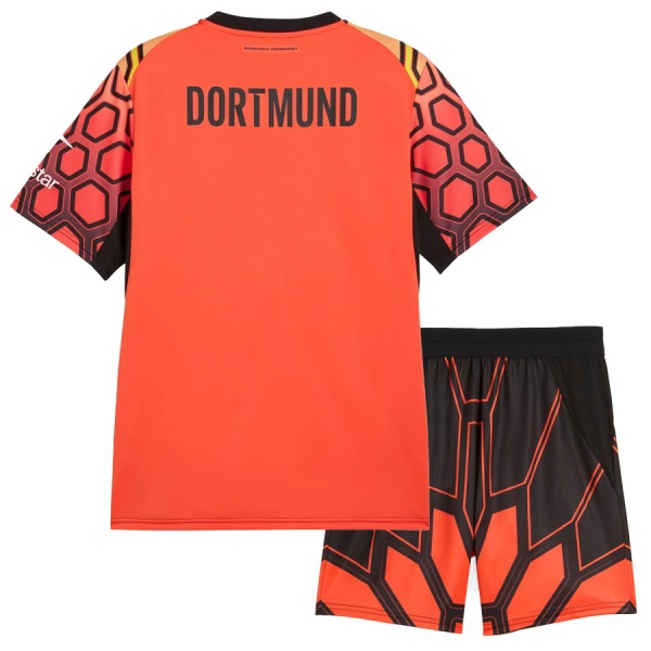Maglia Portiere Borussia Dortmund Bambino Gara Home 2026/27 Arancia