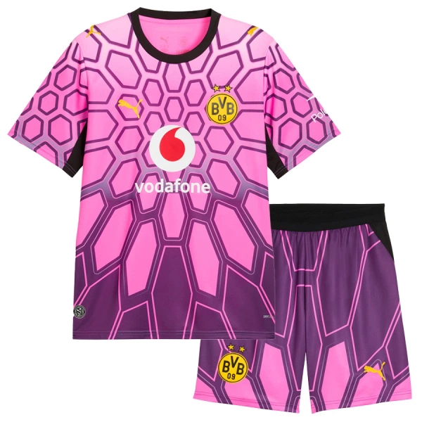 Maglia Portiere Borussia Dortmund Kobel 1 Bambino Gara Away 2026/27 Rosa