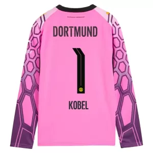 Maglia Portiere Borussia Dortmund Kobel 1 Gara Away 2026/27 Maniche Lunghe Rosa