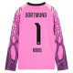 Maglia Portiere Borussia Dortmund Kobel 1 Gara Away 2026/27 Maniche Lunghe Rosa Maglia Portiere Borussia Dortmund Kobel 1 Gara Away 2026/27 Maniche Lunghe Rosa