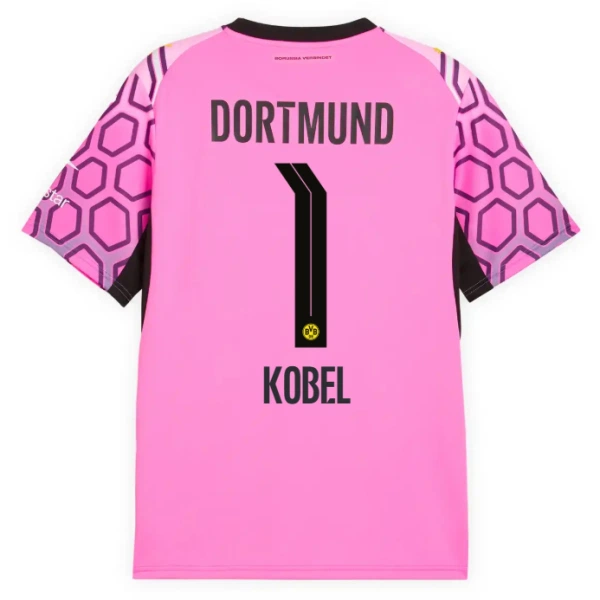 Maglia Portiere Borussia Dortmund Kobel 1 Gara Away 2026/27 Rosa Maglia Portiere Borussia Dortmund Kobel 1 Gara Away 2026/27 Rosa