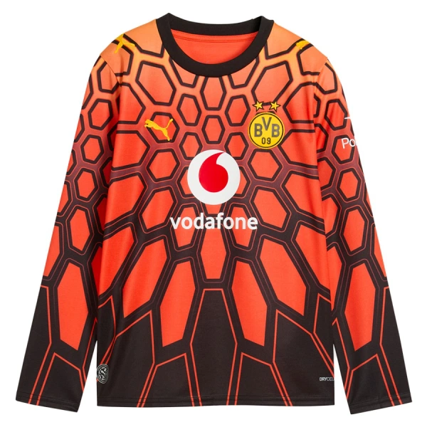Maglia Portiere Borussia Dortmund Kobel 1 Gara Home 2026/27 Maniche Lunghe Arancia