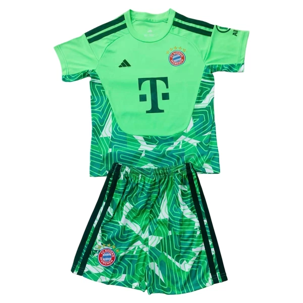 Maglia Portiere FC Bayern Monaco Bambino 2026/27 Verde Maglia Portiere FC Bayern Monaco Bambino 2026/27 Verde