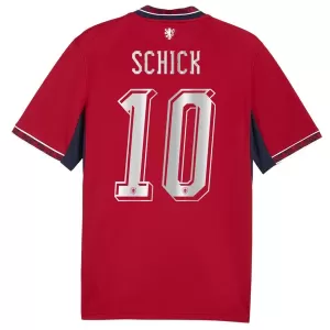 Maglia Repubblica Ceca Schick 10 Gara Home Mondiali 2026