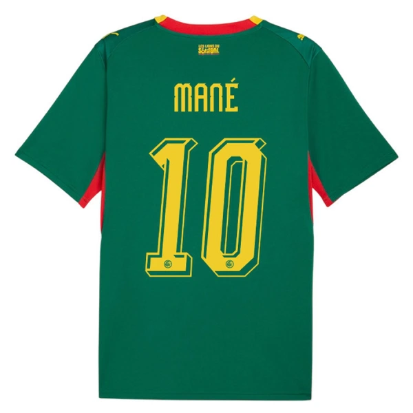 Maglia Senegal Sadio Mané 10 Gara Away Mondiali 2026 Maglia Senegal Sadio Mané 10 Gara Away Mondiali 2026