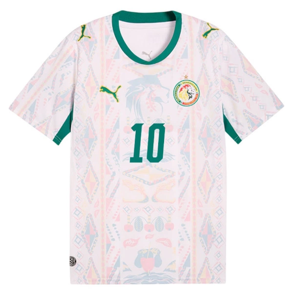 Maglia Senegal Sadio Mané 10 Gara Home Mondiali 2026