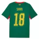 Maglia Senegal Sarr 18 Gara Away Mondiali 2026 Maglia Senegal Sarr 18 Gara Away Mondiali 2026