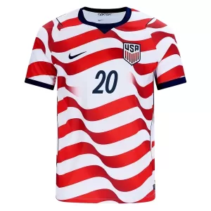 Maglia Stati Uniti Balogun 20 Gara Home Mondiali 2026