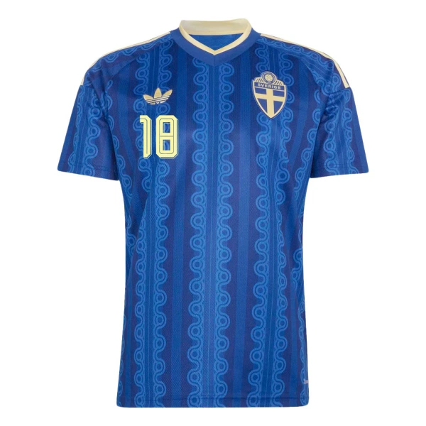 Maglia Svezia Ayari 18 Gara Away Mondiali 2026