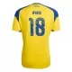 Maglia Svezia Ayari 18 Gara Home Mondiali 2026 Maglia Svezia Ayari 18 Gara Home Mondiali 2026