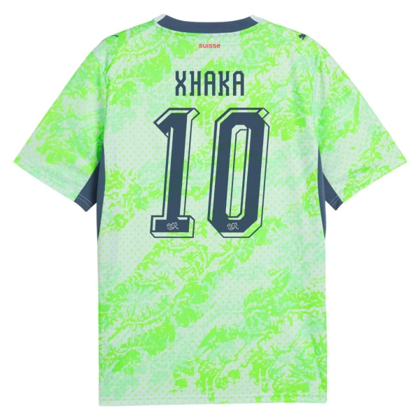 Maglia Svizzera Granit Xhaka 10 Gara Away Mondiali 2026 Maglia Svizzera Granit Xhaka 10 Gara Away Mondiali 2026