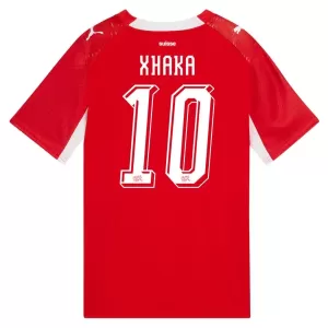 Maglia Svizzera Granit Xhaka 10 Gara Home Mondiali 2026
