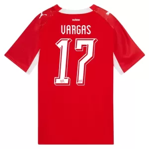 Maglia Svizzera Vargas 17 Gara Home Mondiali 2026