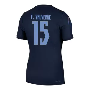 Maglia Uruguay Federico Valverde 15 Gara Away Mondiali 2026