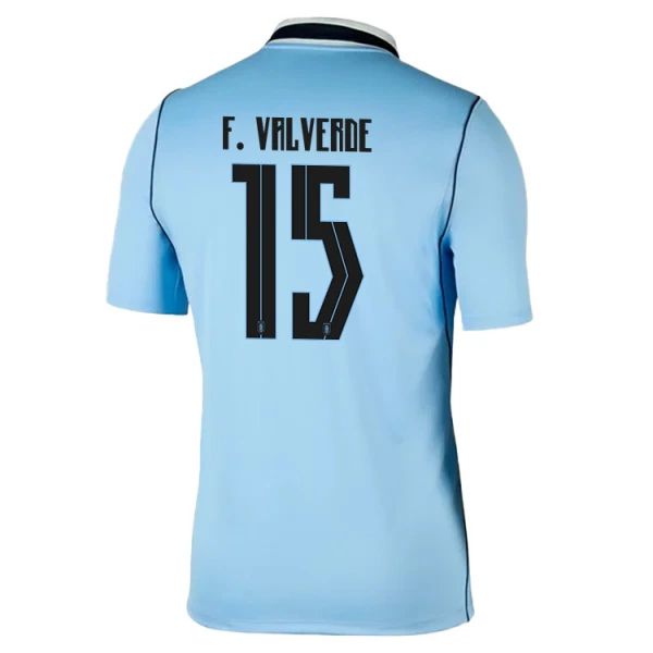 Maglia Uruguay Federico Valverde 15 Gara Home Mondiali 2026 Maglia Uruguay Federico Valverde 15 Gara Home Mondiali 2026