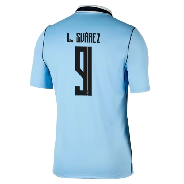 Maglia Uruguay Luis Suárez 9 Gara Home Mondiali 2026 Maglia Uruguay Luis Suárez 9 Gara Home Mondiali 2026