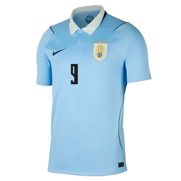 Maglia Uruguay Luis Suárez 9 Gara Home Mondiali 2026