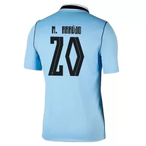 Maglia Uruguay Maximiliano Araujo 20 Gara Home Mondiali 2026