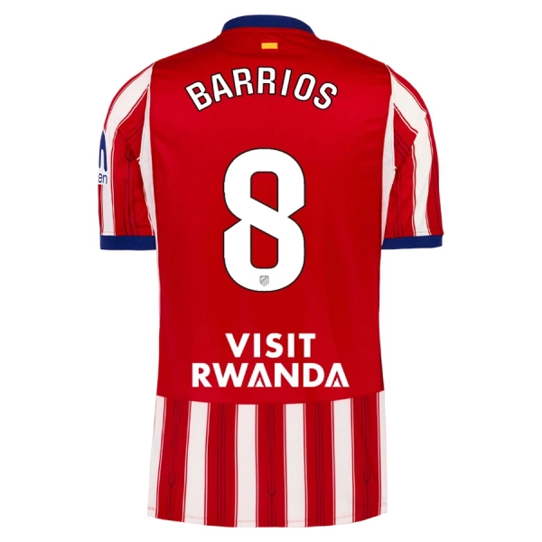 Maglia Atlético Madrid Barrios 8 Gara Home 2026/27 Maglia Atlético Madrid Barrios 8 Gara Home 2026/27
