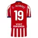 Maglia Atlético Madrid Julián Álvarez 19 Gara Home 2026/27 Maglia Atlético Madrid Julián Álvarez 19 Gara Home 2026/27