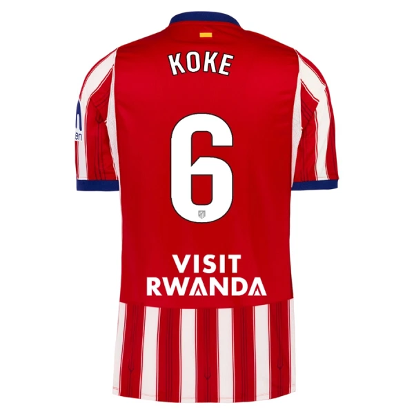 Maglia Atlético Madrid Koke 6 Gara Home 2026/27 Maglia Atlético Madrid Koke 6 Gara Home 2026/27
