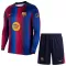 Maglia Barcellona Bambino Gara Home 2026/27 Maniche Lunghe