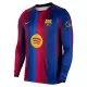 Maglia Barcellona Bambino Gara Home 2026/27 Maniche Lunghe