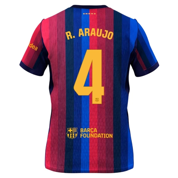 Maglia Barcellona Ronald Araujo 4 Bambino Gara Home 2026/27
