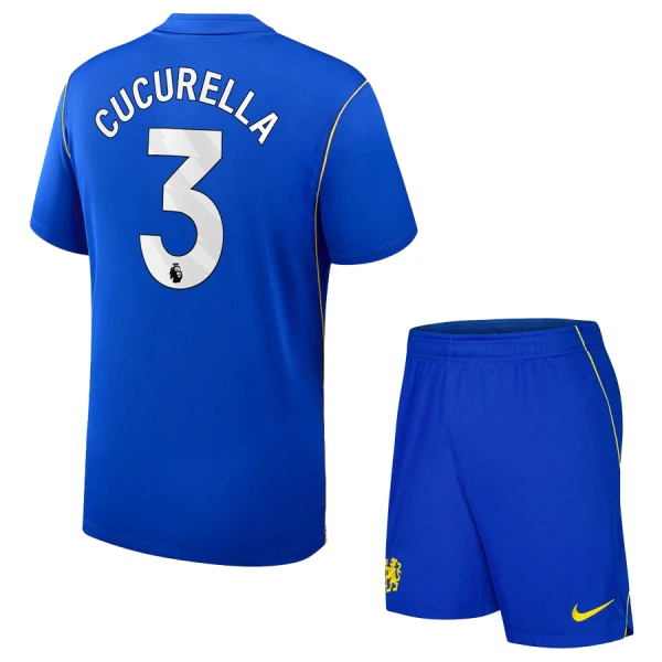 Maglia Chelsea Marc Cucurella 3 Bambino Gara Home 2026/27 Maglia Chelsea Marc Cucurella 3 Bambino Gara Home 2026/27