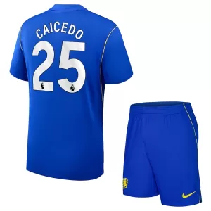 Maglia Chelsea Moisés Caicedo 25 Bambino Gara Home 2026/27