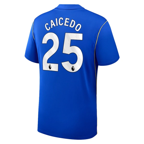 Maglia Chelsea Moisés Caicedo 25 Bambino Gara Home 2026/27
